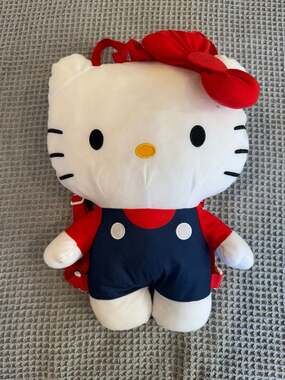 Hello Kitty Plush backpack 16”